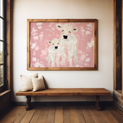 Cute Baby Cows Fine Art Print 🐮