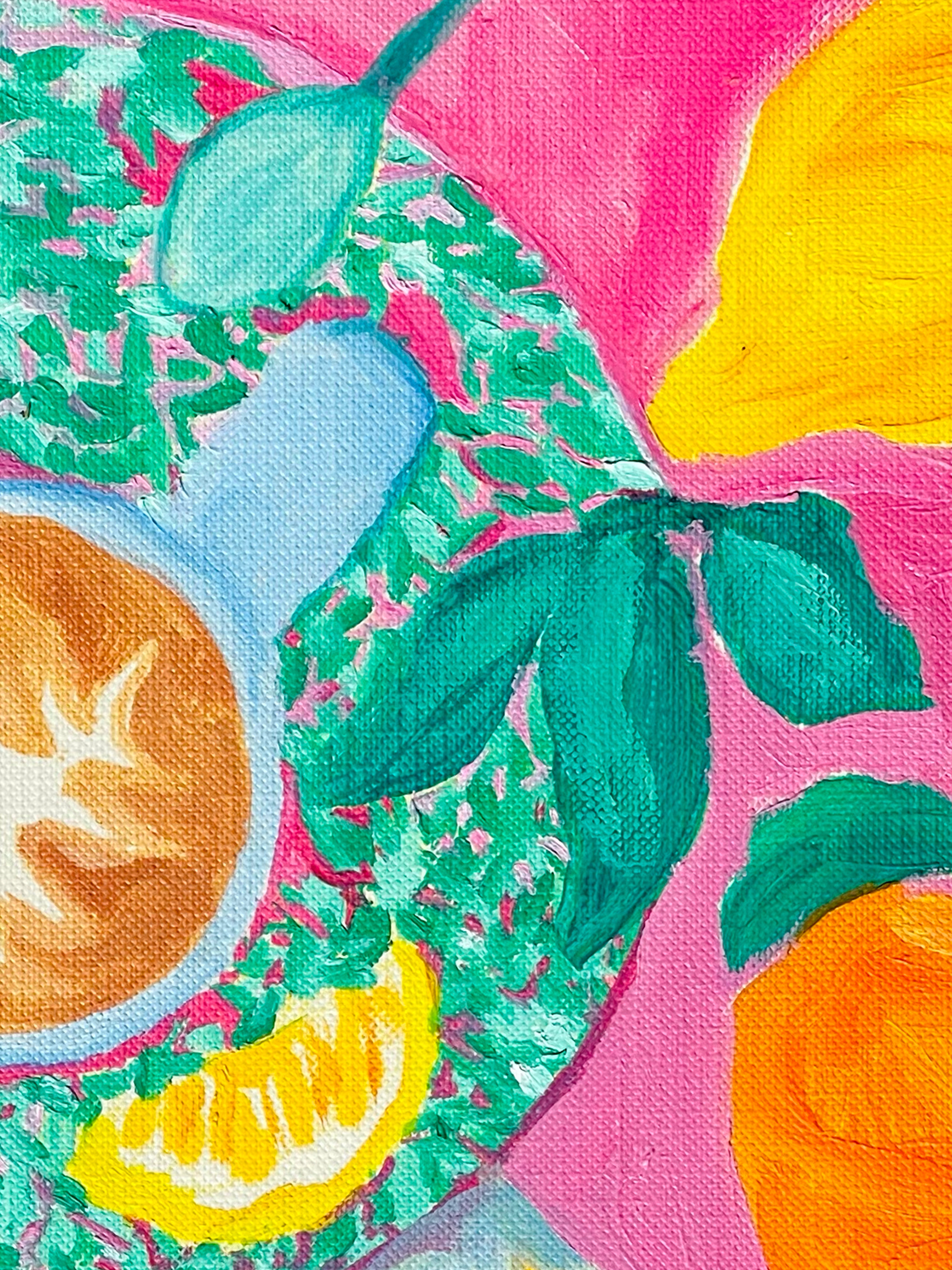 Summer Breakie Original Oil Painting 🥐