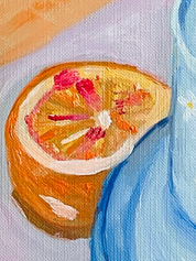 Tulips & Lattes Original Oil Painting 🌷