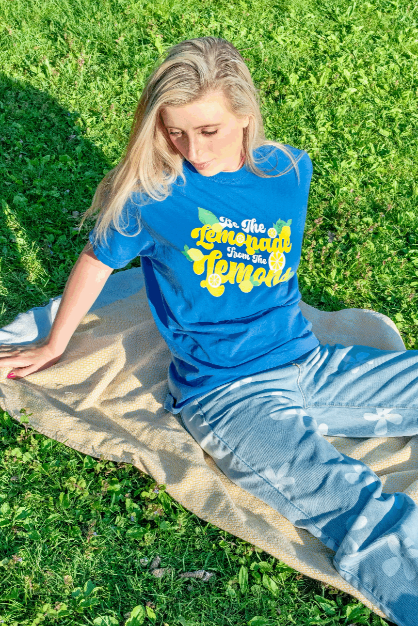 Be The Lemonade from The Lemons Comfort Tee 🍋