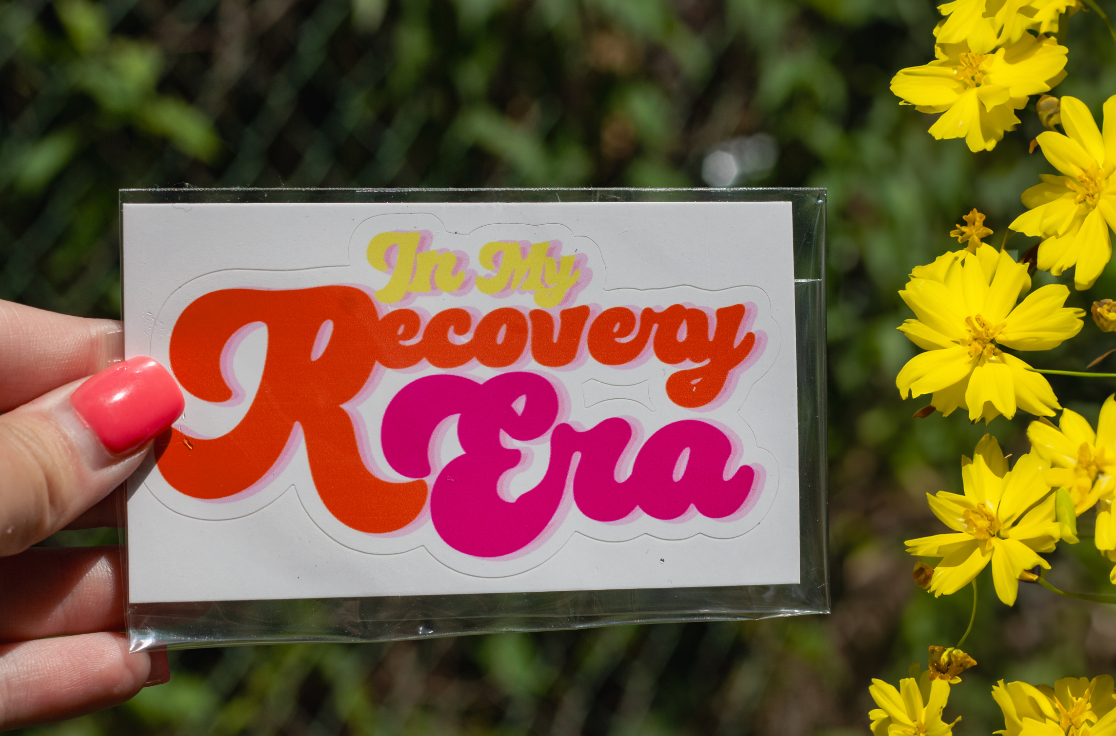 In My Recovery Era Mental Health Sticker ❤️‍🩹
