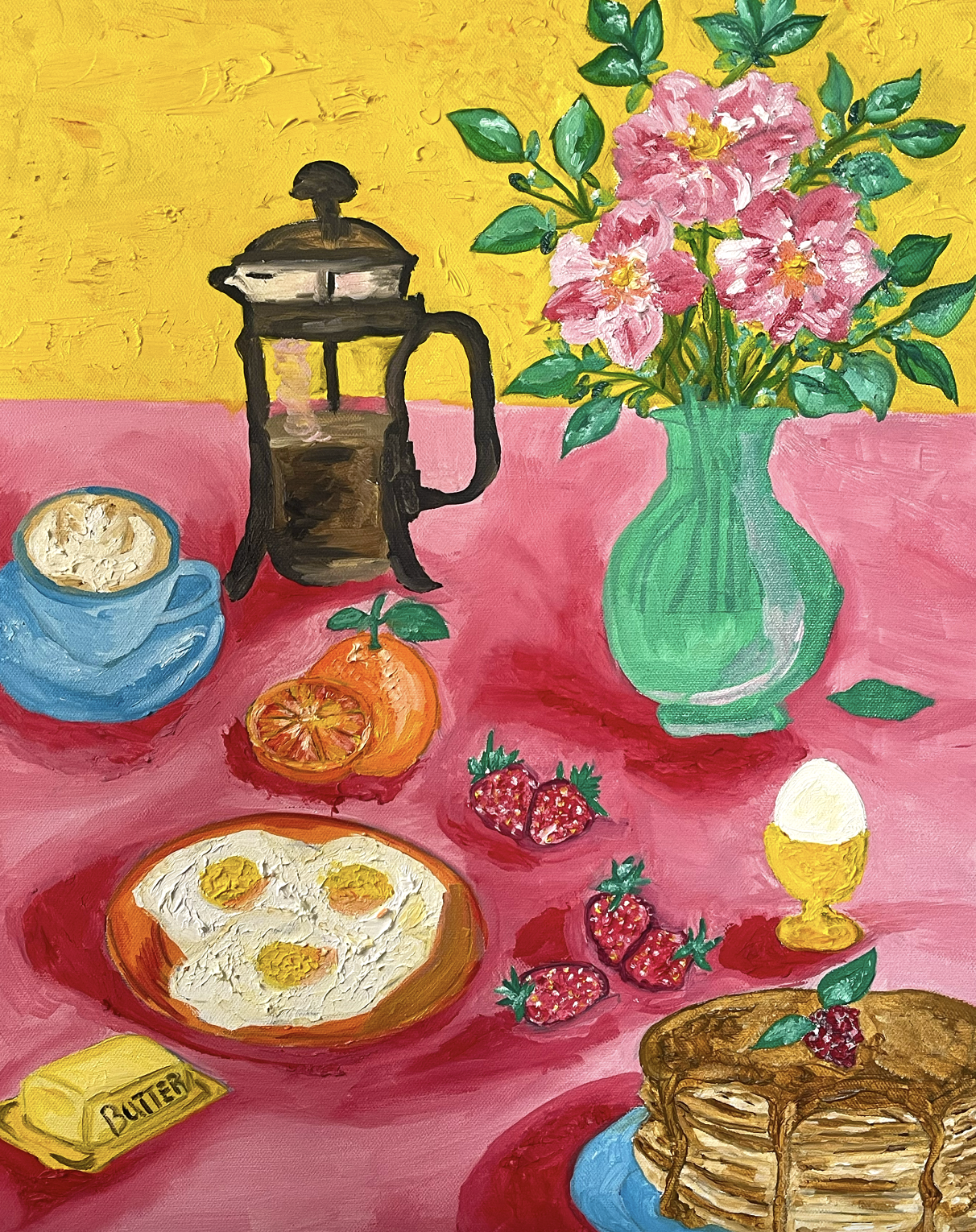 Pressed Breakfast ☕️ | Salt Charity Fine Art Print