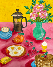 Pressed Breakfast ☕️ | Salt Charity Fine Art Print