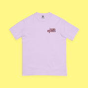 Brain Spam Embroidered Heavyweight Tee with embroidered "Brain Spam" design