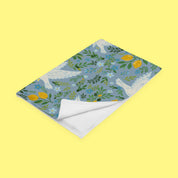 Cloud Throw Blanket Fruit of The Spirit in Light Blue