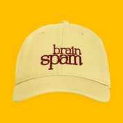 Brain Spam Embroidered Coastal Washed Cap with embroidered "Brain Spam" design — view 10 of 17