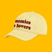 Enemies to Lovers Embroidered Coastal Washed Cap with embroidered "Enemies to Lovers" design — view 12 of 17