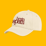 Brain Spam Embroidered Coastal Washed Cap with embroidered "Brain Spam" design — view 16 of 17