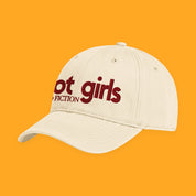Hot Girls Read Fiction Embroidered Coastal Washed Cap with embroidered "Hot Girls Read Fiction" design — view 19 of 20