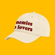 Enemies to Lovers Embroidered Coastal Washed Cap with embroidered "Enemies to Lovers" design — view 16 of 17