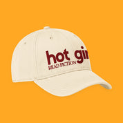 Hot Girls Read Fiction Embroidered Coastal Washed Cap with embroidered "Hot Girls Read Fiction" design — view 20 of 20