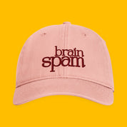 Brain Spam Embroidered Coastal Washed Cap with embroidered "Brain Spam" design — view 6 of 17