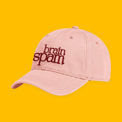 Brain Spam Embroidered Coastal Washed Cap with embroidered "Brain Spam" design — view 8 of 17