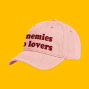 Enemies to Lovers Embroidered Coastal Washed Cap with embroidered "Enemies to Lovers" design — view 8 of 17