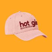 Hot Girls Read Fiction Embroidered Coastal Washed Cap with embroidered "Hot Girls Read Fiction" design — view 12 of 20