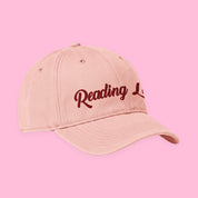 Reading Late Embroidered Coastal Washed Cap with embroidered "Reading Late" design — view 9 of 17