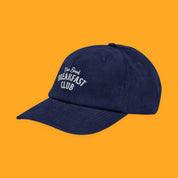 The Book Breakfast Club Embroidered Corduroy Hat with embroidered "The Book Breakfast Club" design — view 4 of 18