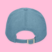A Book a Day Embroidered Denim Hat with embroidered "A Book a Day" design — view 3 of 7