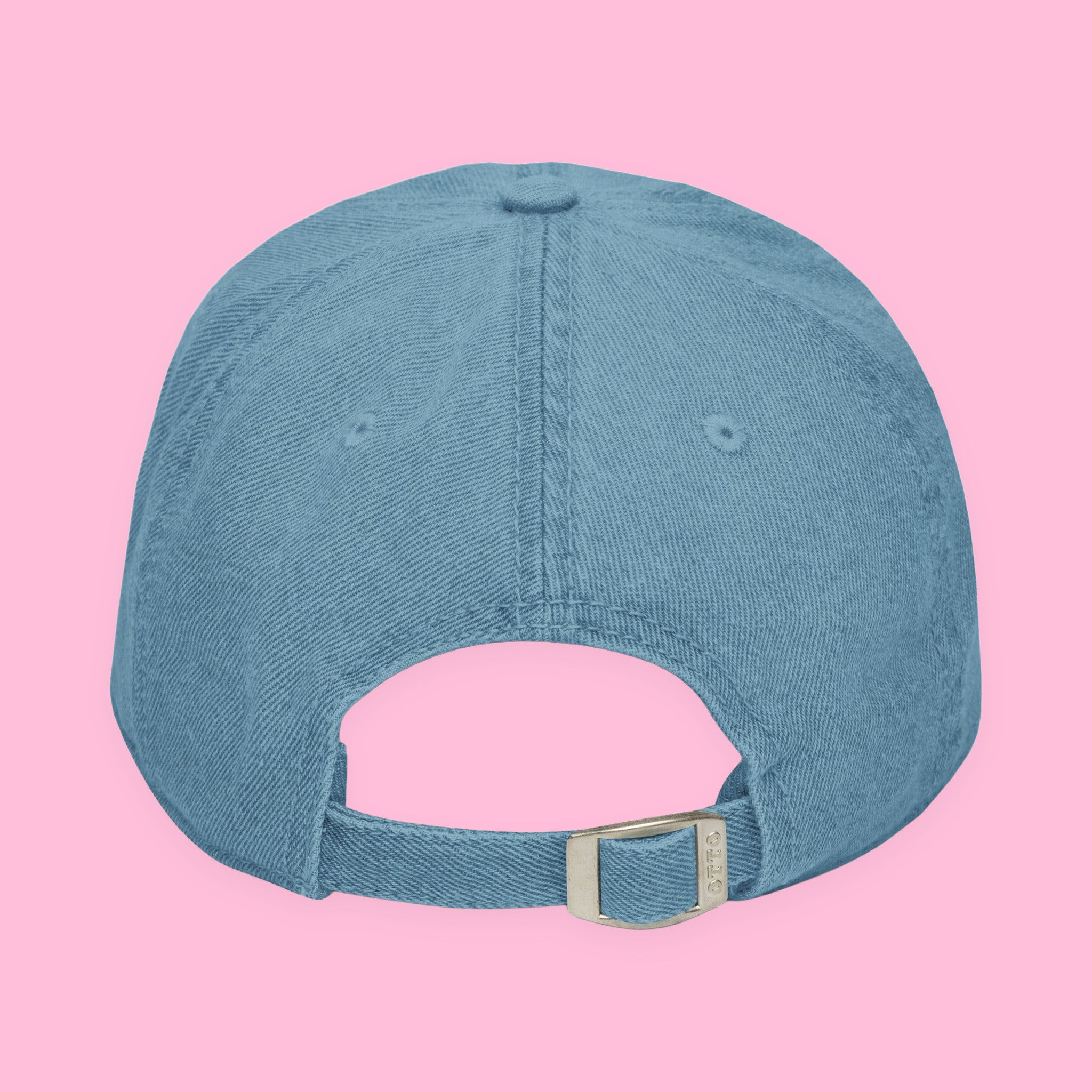 A Book a Day Embroidered Denim Hat with embroidered "A Book a Day" design — view 3 of 7