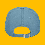 Written by a Woman Embroidered Denim Hat with embroidered "Written by a Woman" design — view 3 of 7