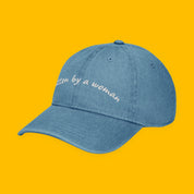 Written by a Woman Embroidered Denim Hat with embroidered "Written by a Woman" design — view 5 of 7