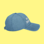 In My DNF Era Embroidered Denim Hat with embroidered "In My DNF Era" design — view 6 of 7