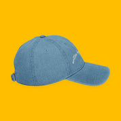 Written by a Woman Embroidered Denim Hat with embroidered "Written by a Woman" design — view 6 of 7