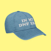 In My DNF Era Embroidered Denim Hat with embroidered "In My DNF Era" design — view 7 of 7