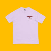 Enemies to Lovers Embroidered Heavyweight Tee with embroidered "Enemies to Lovers" design