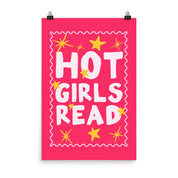 Hot Girls Read Poster with the "Hot Girls Read" design — view 5 of 5