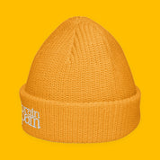 Brain Spam Embroidered Fisherman Beanie with embroidered "Brain Spam" design — view 9 of 10