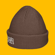 Brain Spam Embroidered Fisherman Beanie with embroidered "Brain Spam" design — view 6 of 10