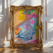 Lattes & Tulips Fine Art Print 🌷
