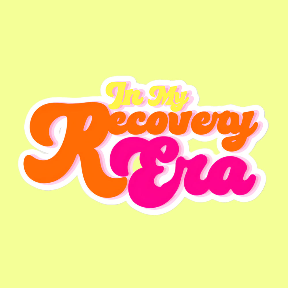 In My Recovery Era Mental Health Sticker ❤️‍🩹