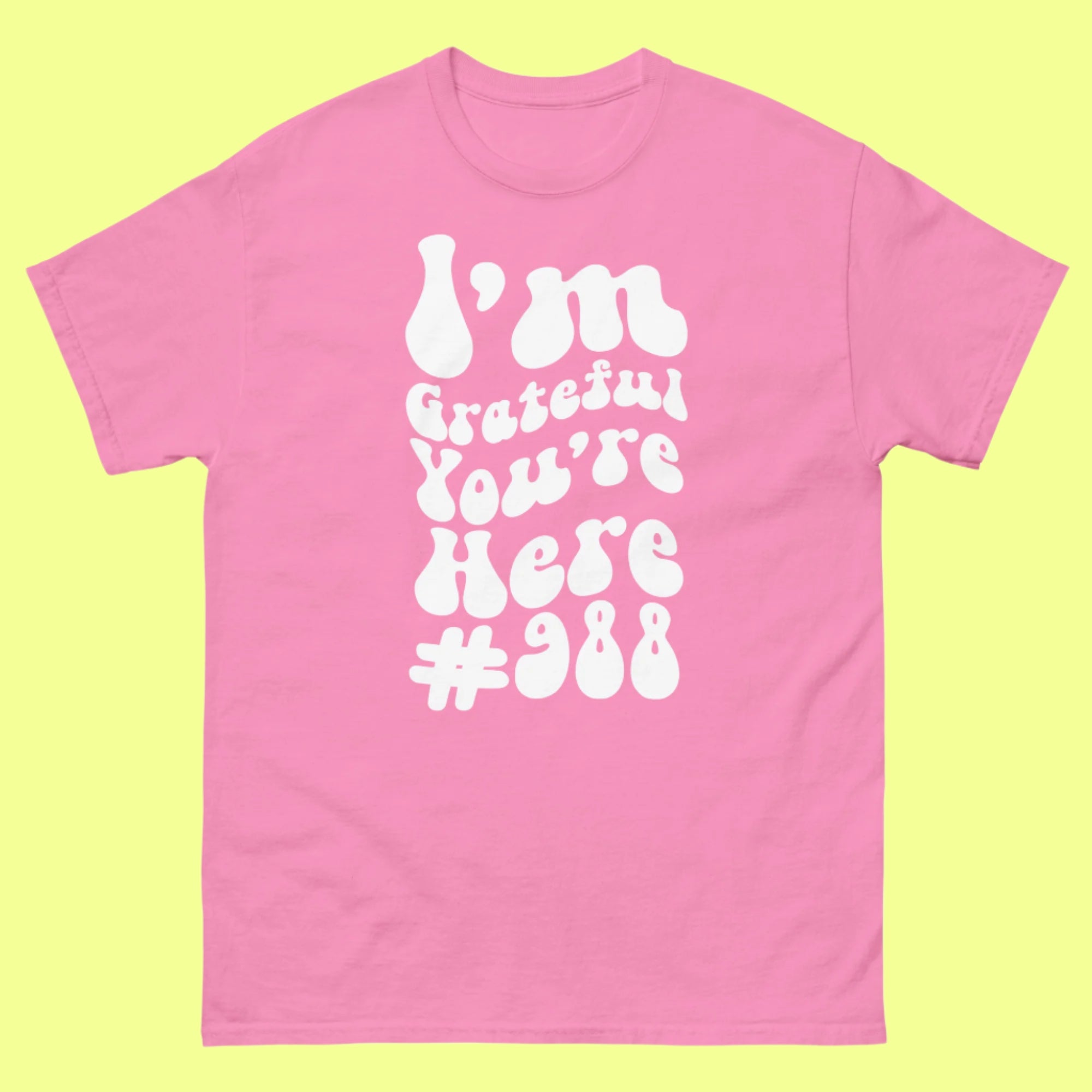Mental Health Suicide Awareness Comfort Tee 💖