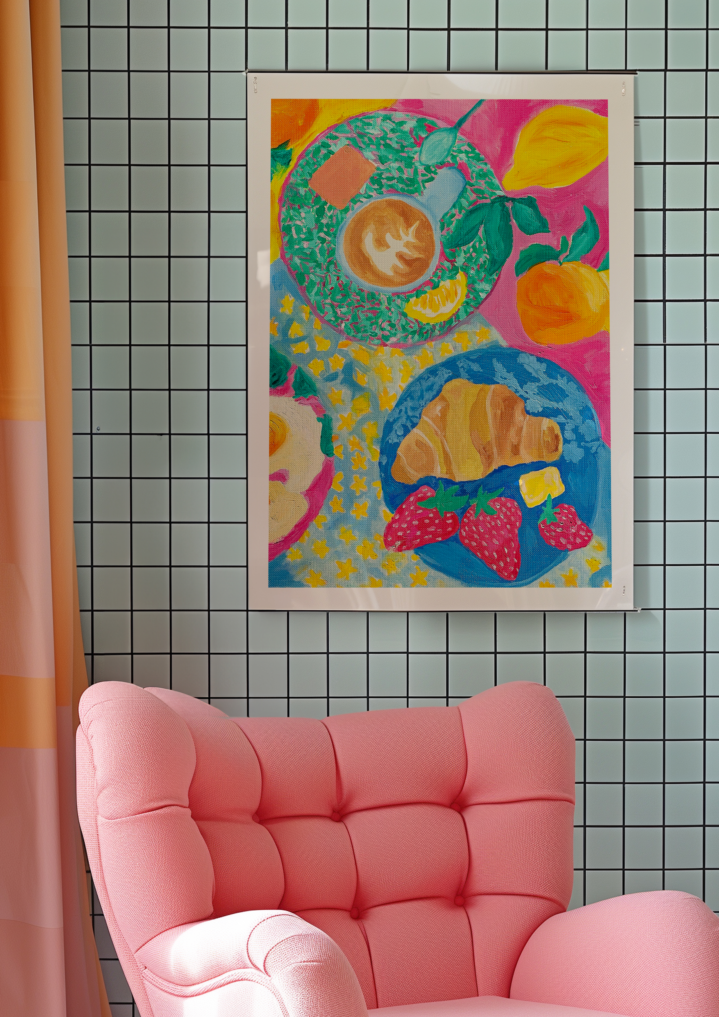 Summer Breakie Fine Art Print 🥐