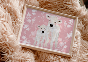 Cute Baby Cows Fine Art Print 🐮