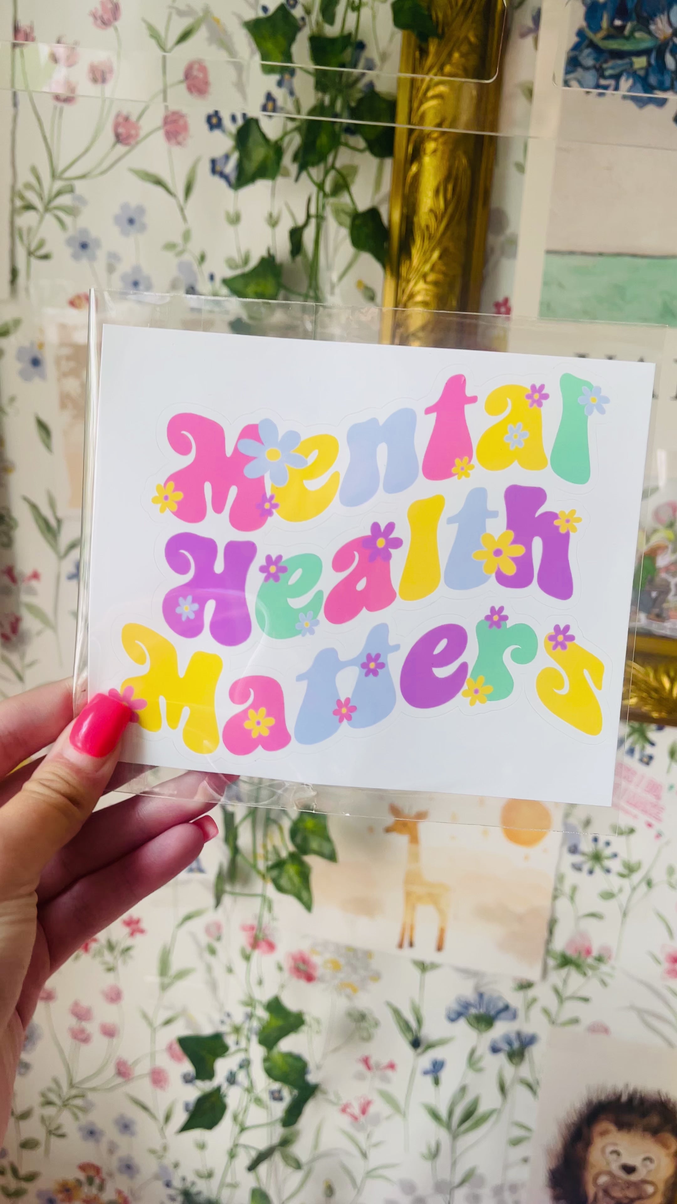 Mental Health Awareness Mental Health Sticker