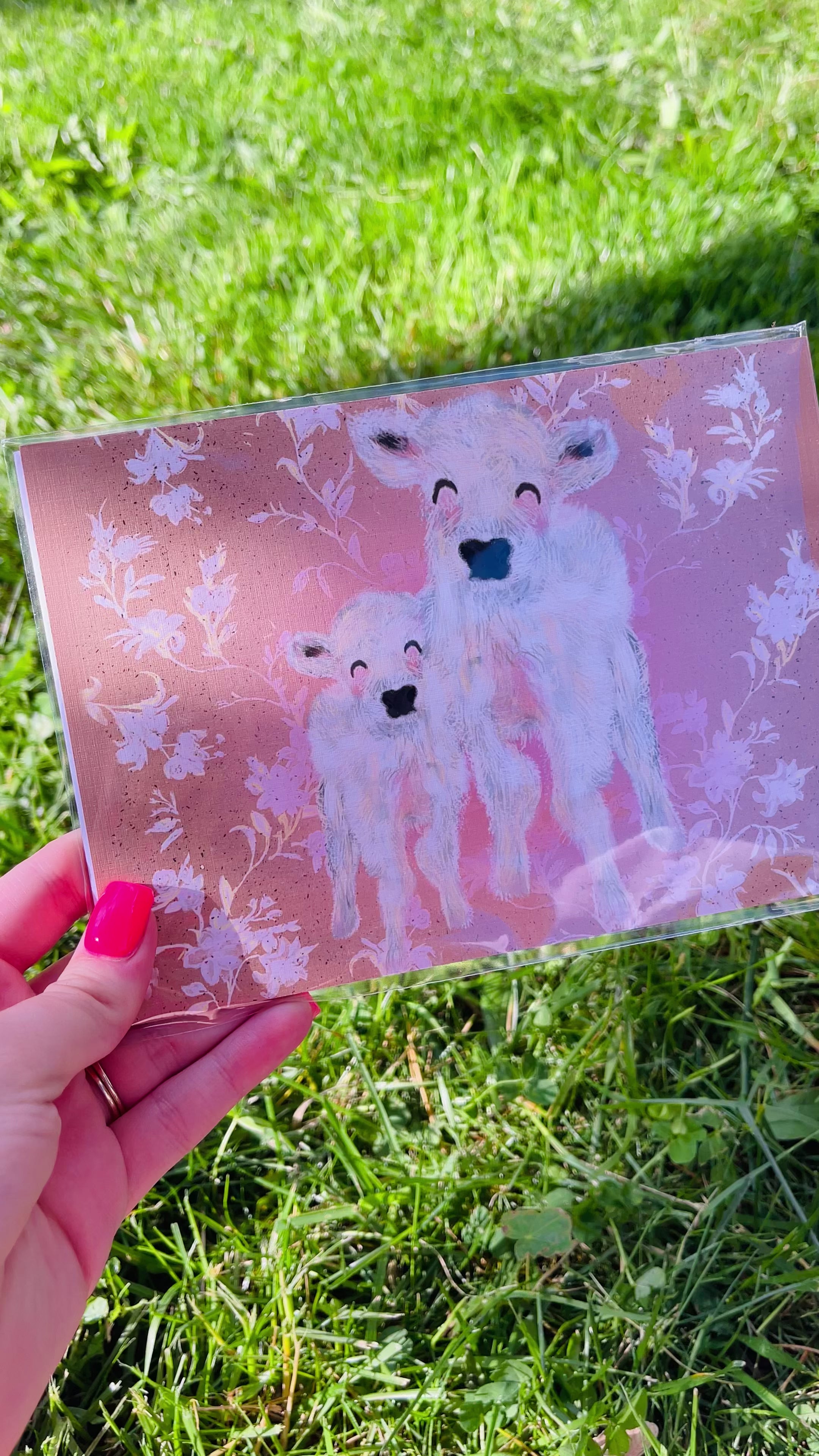 Baby Cows Mini Print 🐮