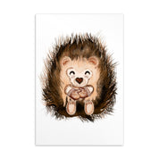 Porcupine Hugs Mini Print