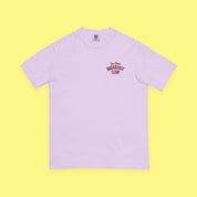 The Book Breakfast Club Embroidered Heavyweight Tee with embroidered "The Book Breakfast Club" design