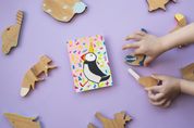 Cute Puffin Party Mini Print 🐧
