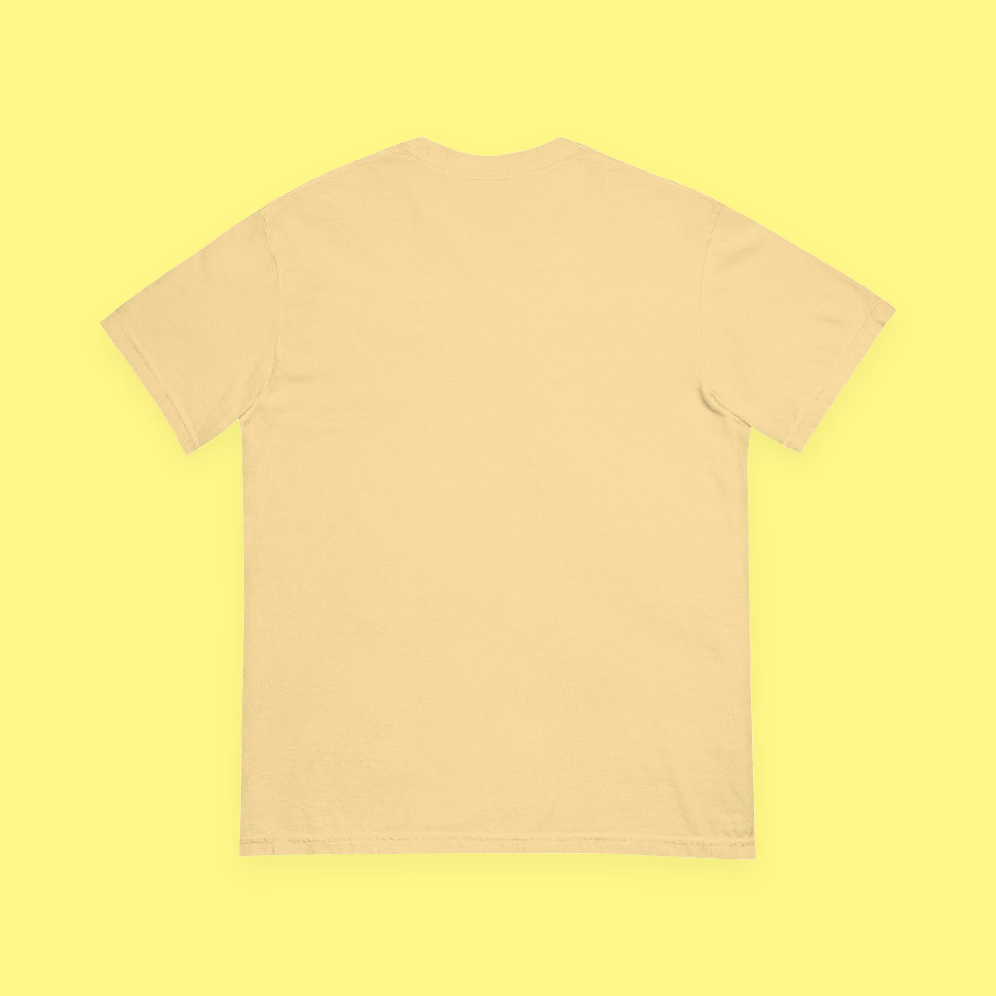 Brain Spam Embroidered Heavyweight Tee with embroidered "Brain Spam" design — view 7 of 11