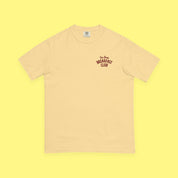 The Book Breakfast Club Embroidered Heavyweight Tee with embroidered "The Book Breakfast Club" design — view 6 of 11
