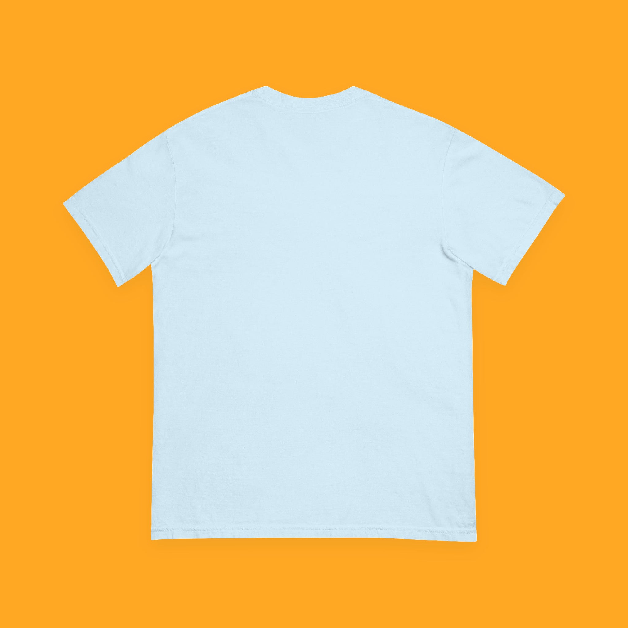 Reading Late Embroidered Heavyweight Tee with embroidered "Reading Late" design — view 9 of 11