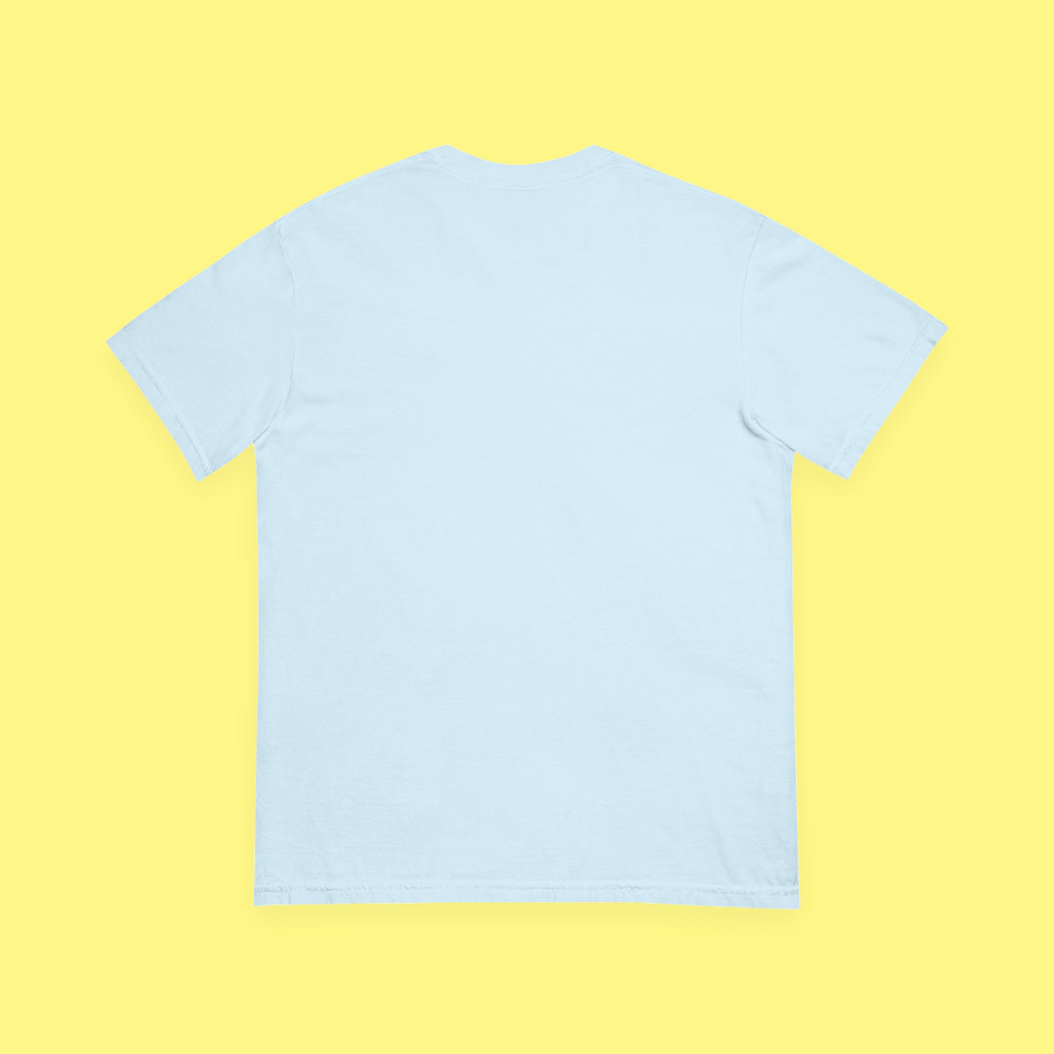 Brain Spam Embroidered Heavyweight Tee with embroidered "Brain Spam" design — view 9 of 11