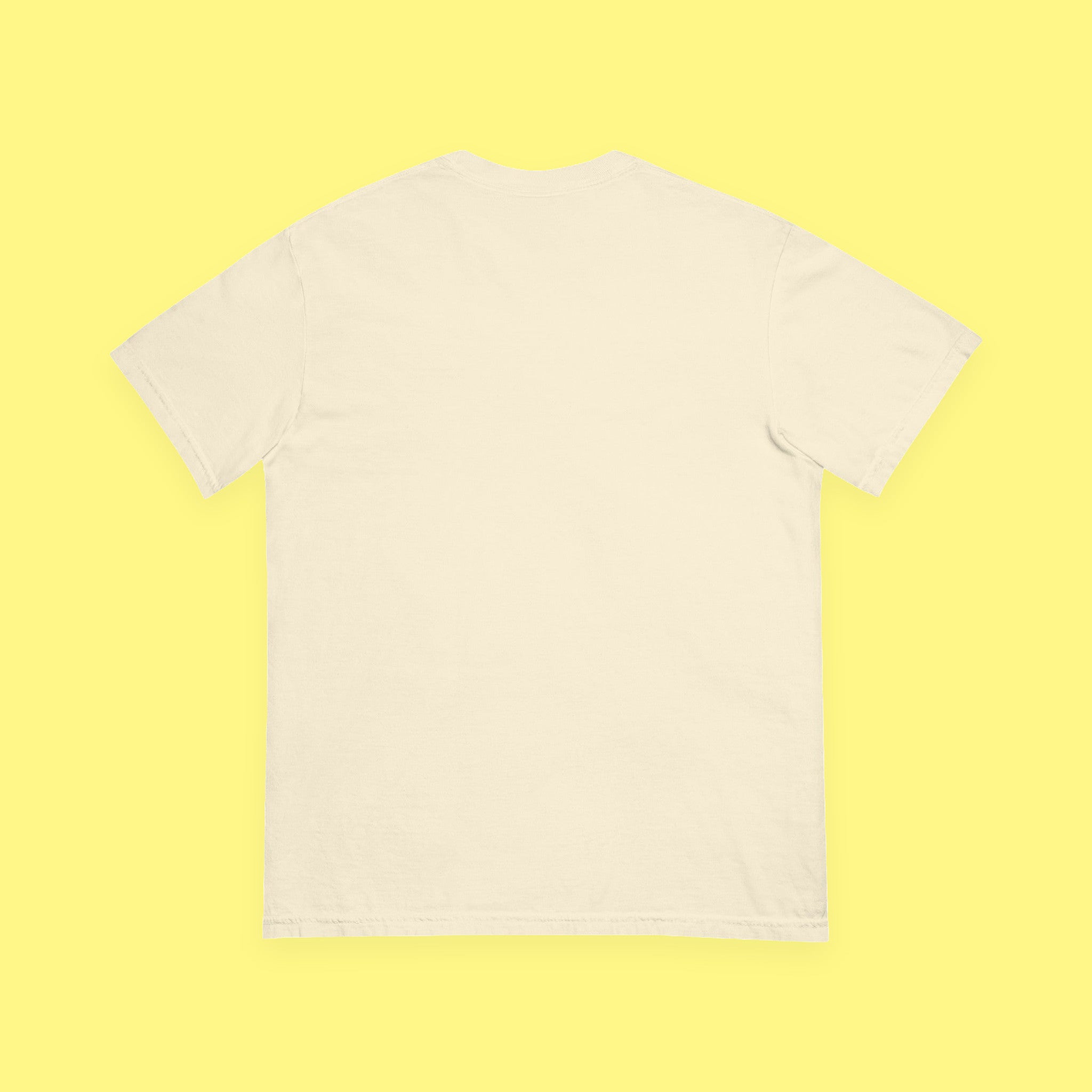 Brain Spam Embroidered Heavyweight Tee with embroidered "Brain Spam" design — view 11 of 11