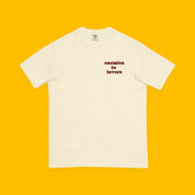Enemies to Lovers Embroidered Heavyweight Tee with embroidered "Enemies to Lovers" design — view 10 of 11