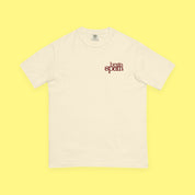 Brain Spam Embroidered Heavyweight Tee with embroidered "Brain Spam" design — view 10 of 11