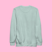Reading Late Embroidered Sweatshirt with embroidered "Reading Late" design — view 5 of 13